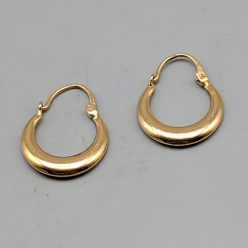 Creoler i Guld 18K 1.33g 20mm
