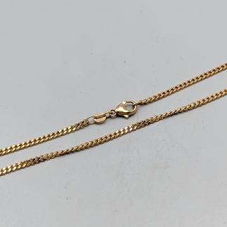 70cm Pansarlänk i Guld 18K 15.75g