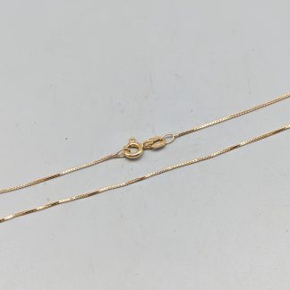 36cm Venezialänk i Guld 18K 1.28g