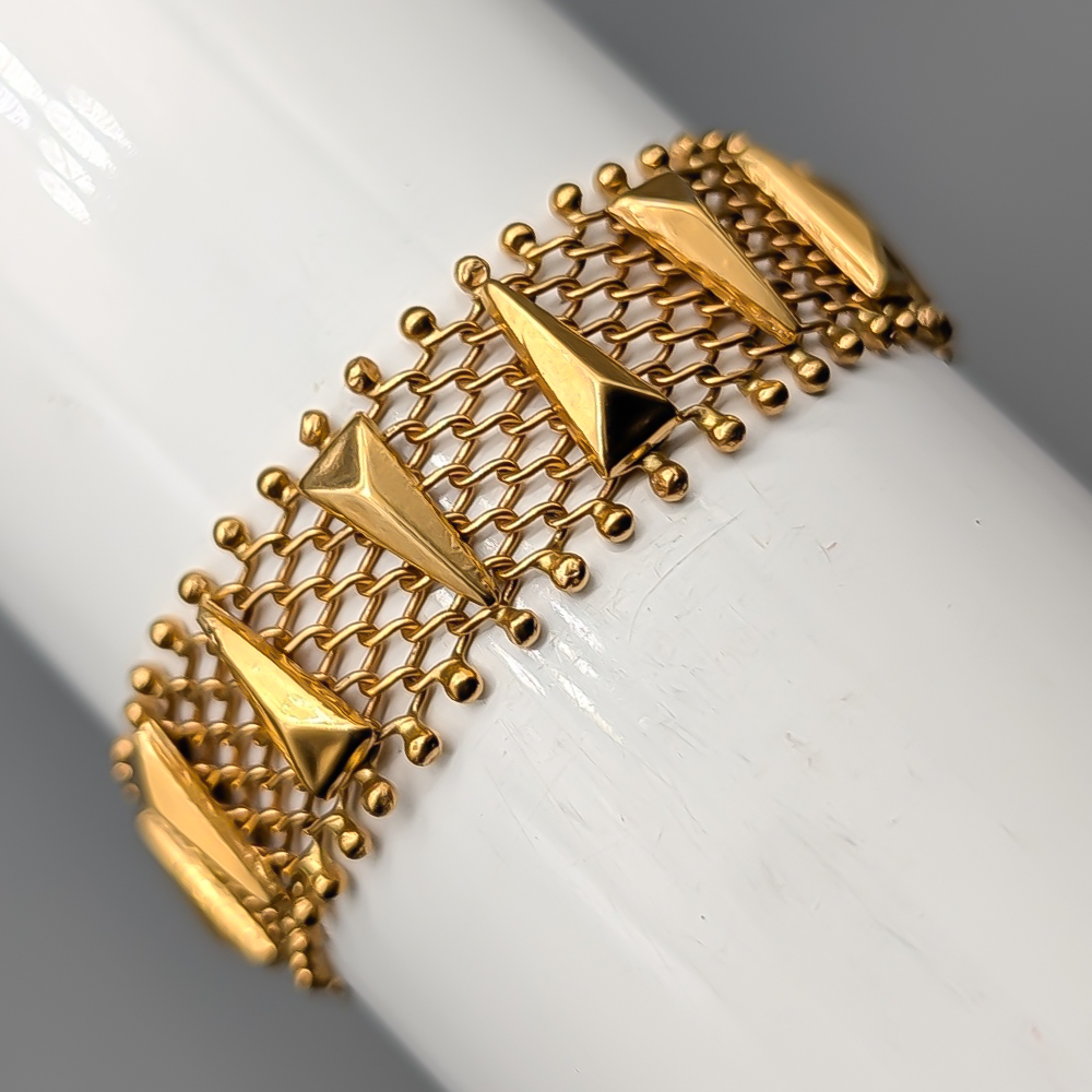 18cm Armband i Guld 18K 18.38g