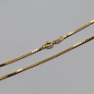 38.5cm Balestra Venezialänk i Guld 18K 5.82g