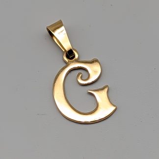 Hänge i Guld Bokstav G 18K 0.86g 15mm