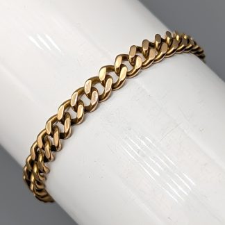 19.5cm Pansarlänk i Guld 18K 12.76g