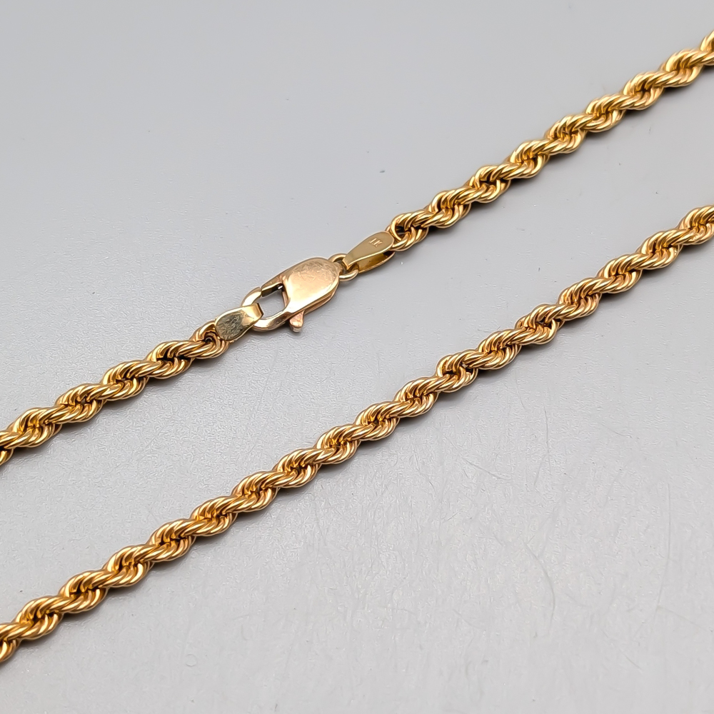 61cm Cordell-länk i Guld 9K 9.52g - Bild 2