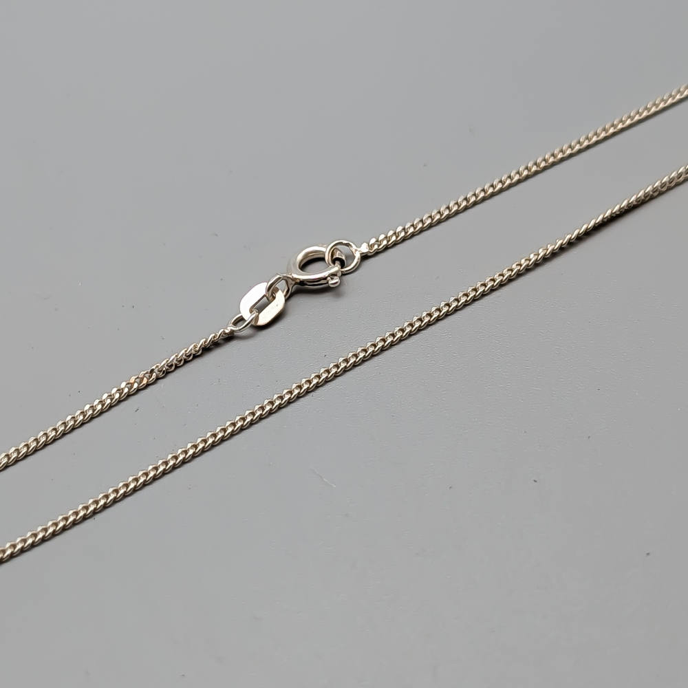 38.5cm Pansarlänk i Silver S925 2.37g