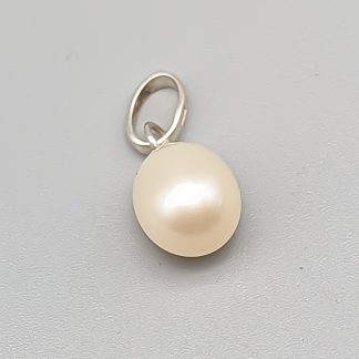 Hänge i Silver med Odlad Pärla S925 1.12g 13mm