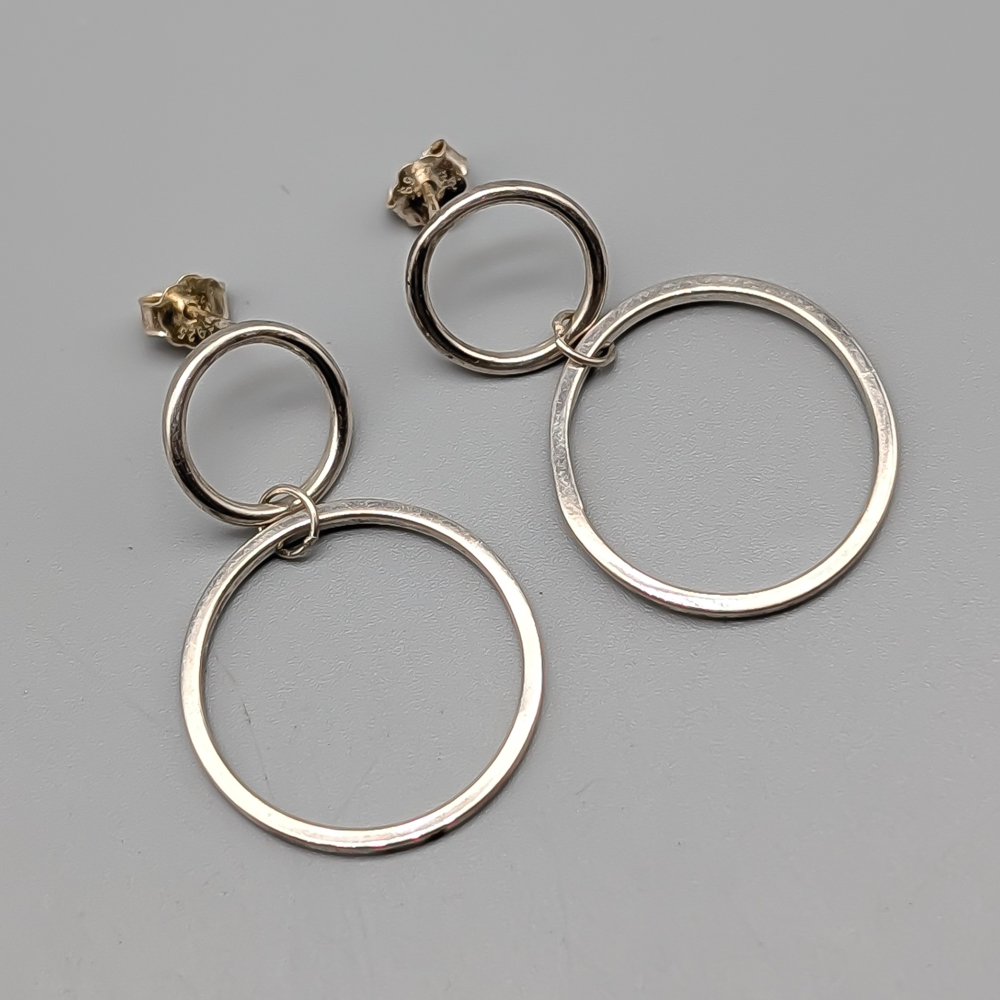 Örhängen i Silver S925 4.59g 37mm