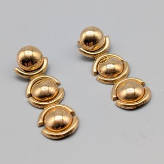 Örhängen i Guld 9K 5.7g 44mm