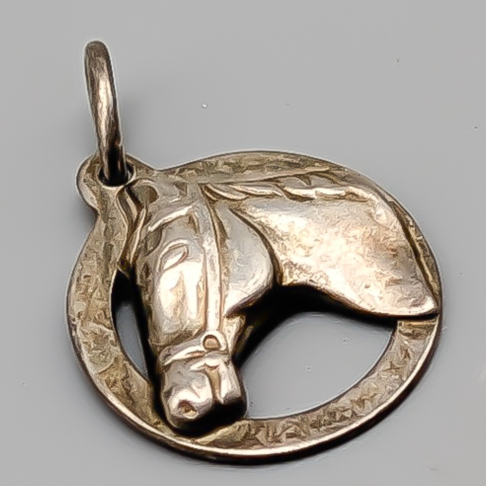 Hänge i Silver Häst S925 0.59g 13mm