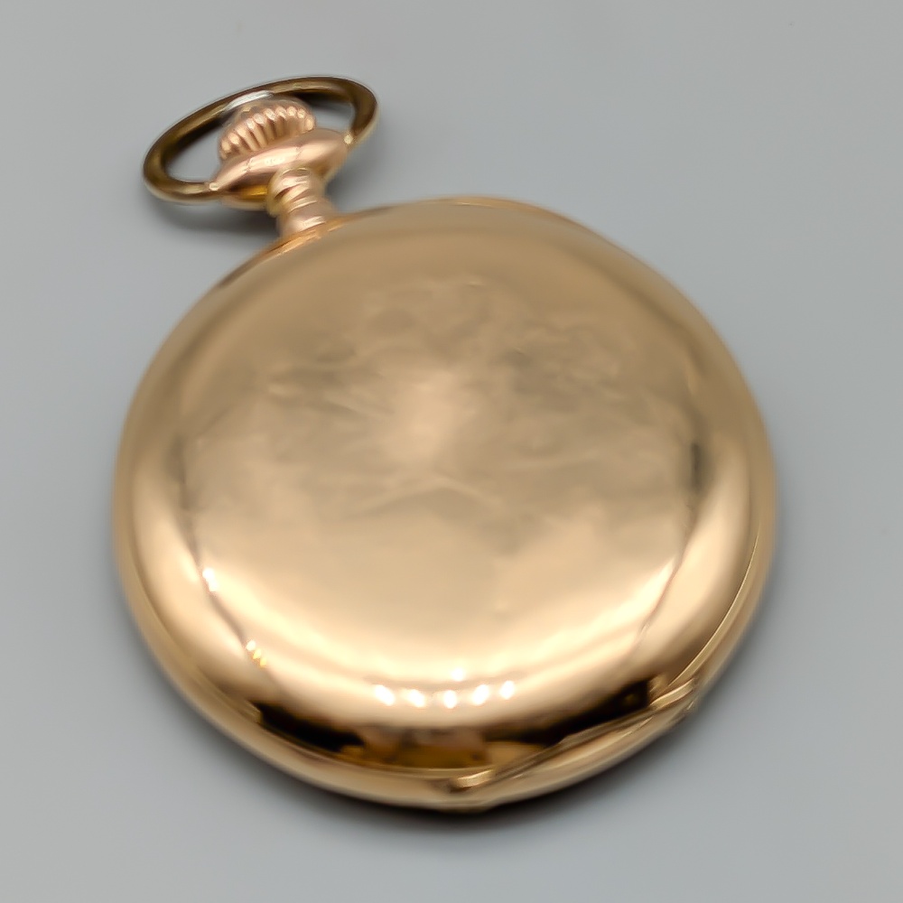 Omega Guldklocka Fickur 14K 101.48g 73cm