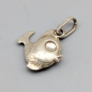 Hänge i Silver Fisk S925 1.3g 17mm