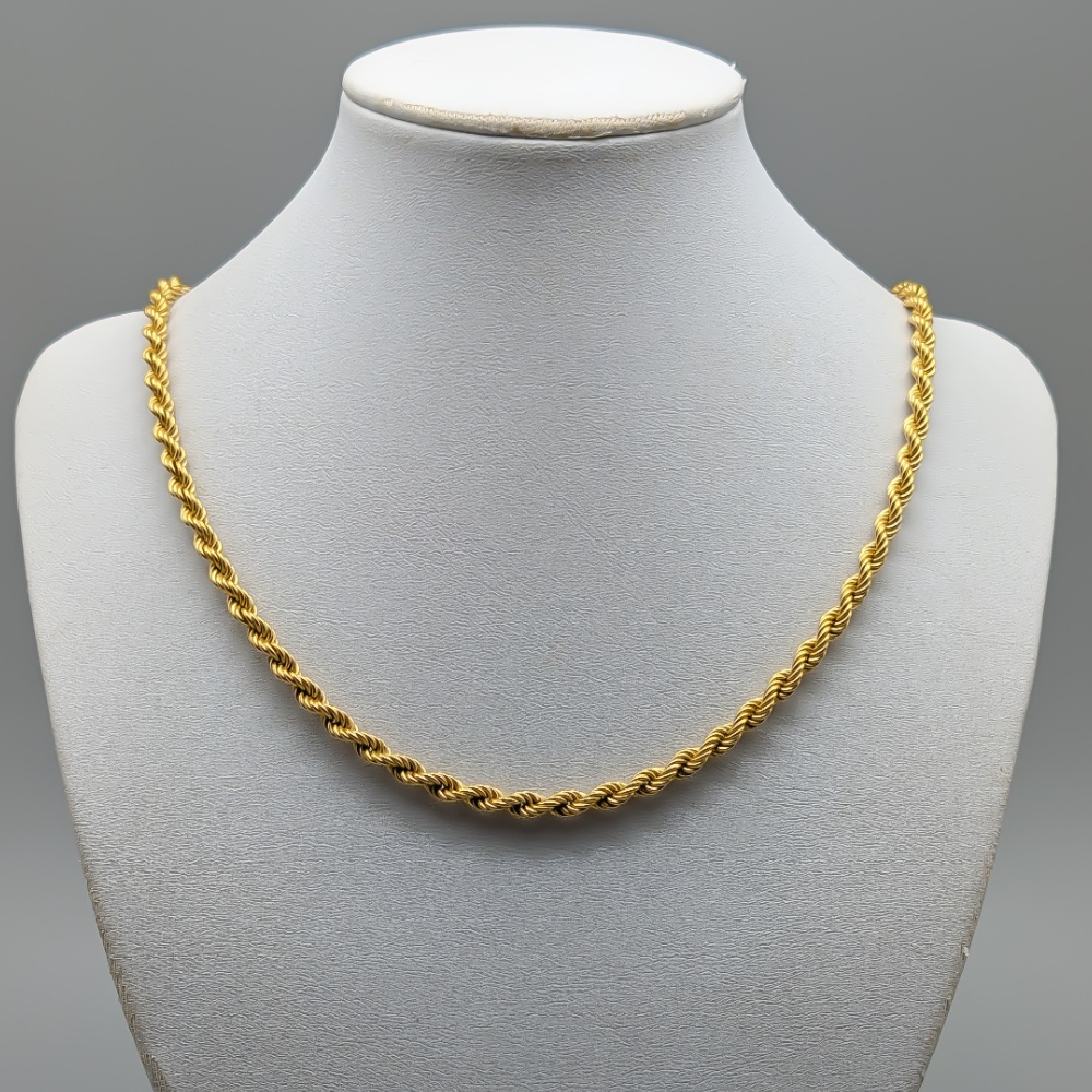 50.5cm Cordell-länk i Guld 18K 15.28g
