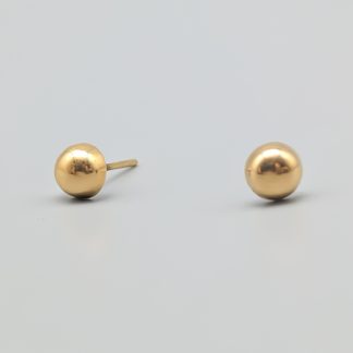 Örhängen i Guld 18K 0.67g 7mm
