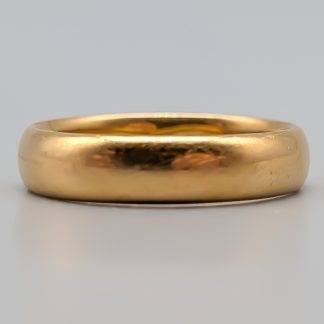 Slät ring i Guld 22K 5.24g 17mm