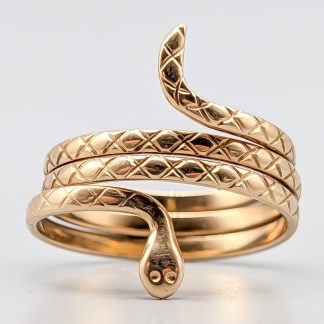 Kalevala Koru Ring i Guld Orm 14K 6.35g 20.5mm