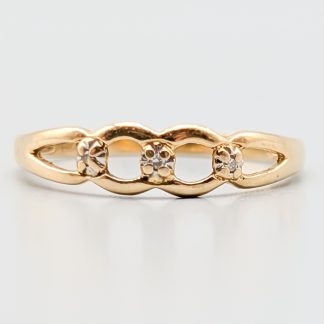 Diamantring i Guld-2