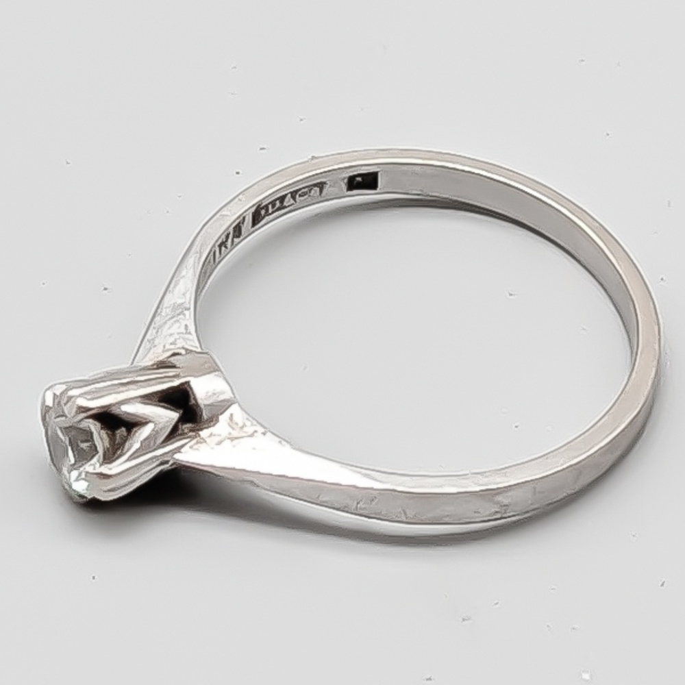 Diamantring i Vitguld 18K 2.04g 16.25mm - Bild 2