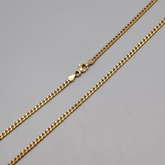 50cm Pansarlänk i Guld 18K 5.76g