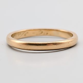 Slät ring i Guld 18K 3.26g 18.25mm