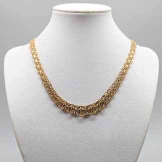 44cm Doserad X-Länk i Guld 18K 28.01g