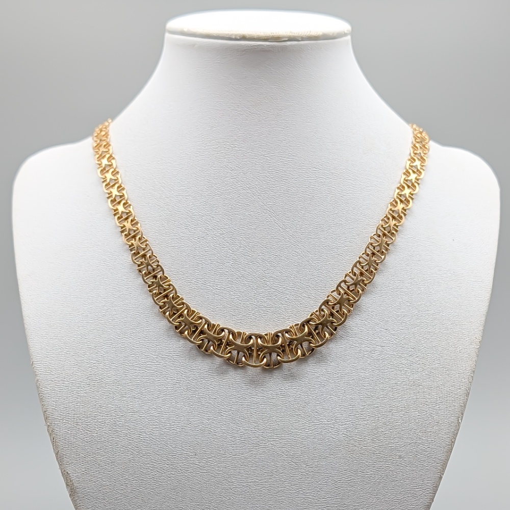 44cm Doserad X-Länk i Guld 18K 28.01g