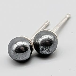 Örhängen i Silver med Stenar S925 0.82g 5mm