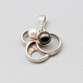 Hänge i Silver med Pärlor S925 1.14g 13mm