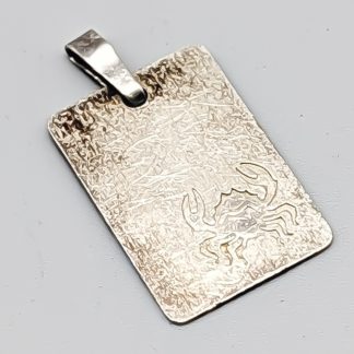 Hänge i Silver Stjärntecken Kräftan S830 0.91g 18mm