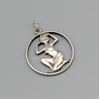 Hänge i Silver med Stjärntecken Jungfru S925 2.08g 21mm