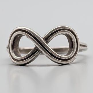 Ring i Silver Evighetstecken S925 3.88g 18.5mm