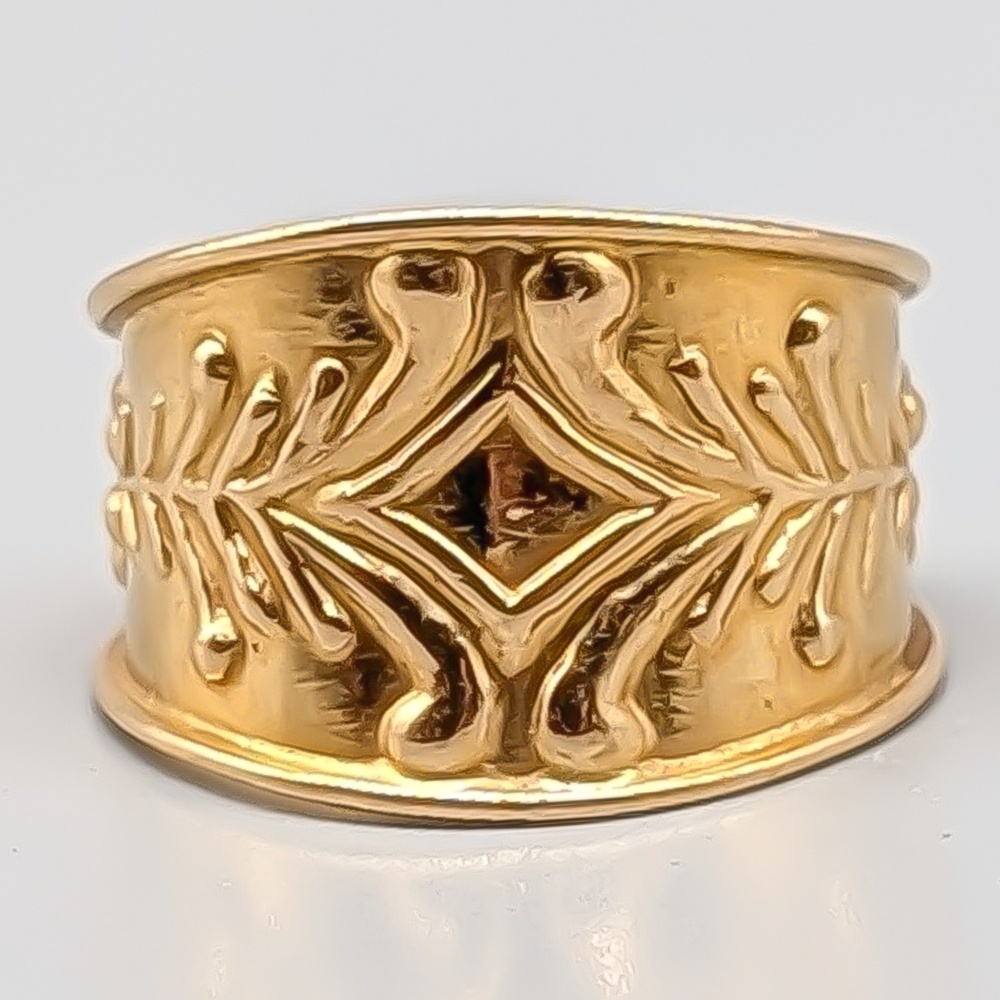 Ring i Guld 18K 4.42g 18.75mm