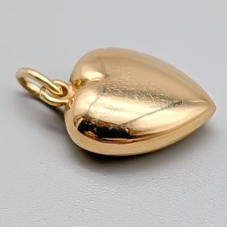 Hänge i Guld Hjärta 18K 1.57g 14mm