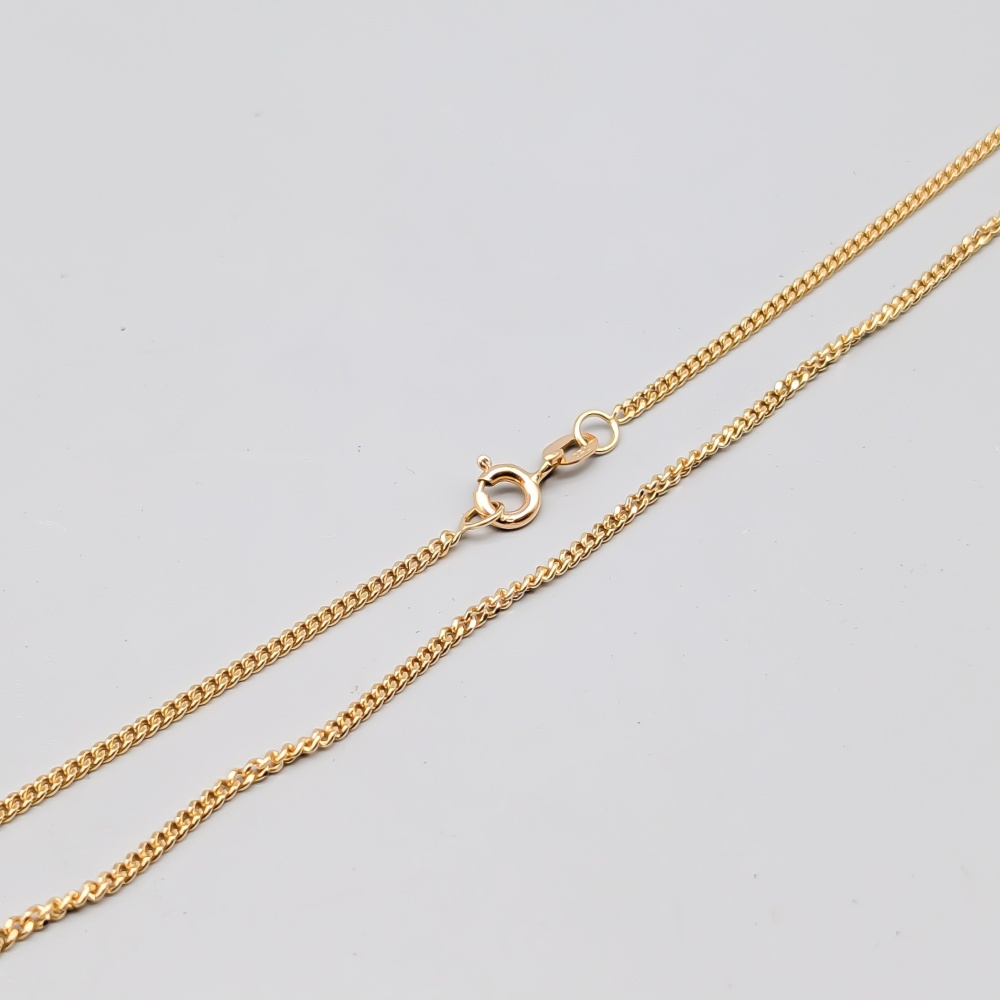 50.5cm Pansarlänk i Guld 18K 5.02g