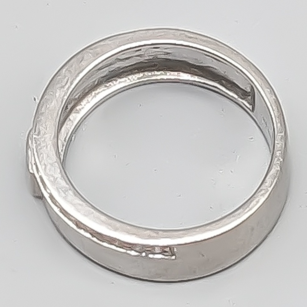 Diamantring i Vitguld 18K 6.46g 16.5mm - Bild 2
