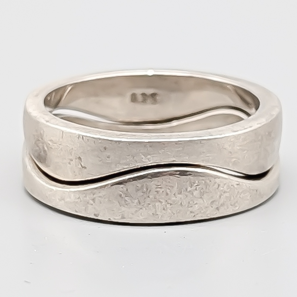 2 st Ringar i Silver S925 9.86g 19mm