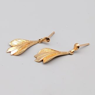 Örhängen i Guld 18K 2.2g 39mm