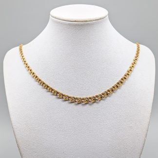 46.5cm Bismarcklänk i Guld 18K 15.1g