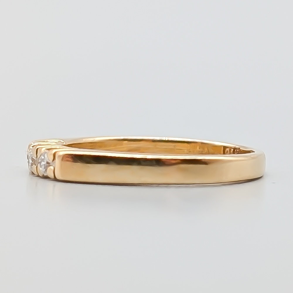 Diamantring i Guld-1