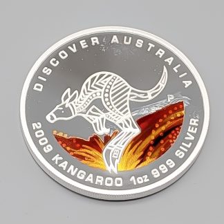 1 st Investeringsmynt i Silver, Målat S999 31.41g 41mm