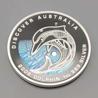 1 st Investeringsmynt i Silver, Målat S999 31.54g 41mm