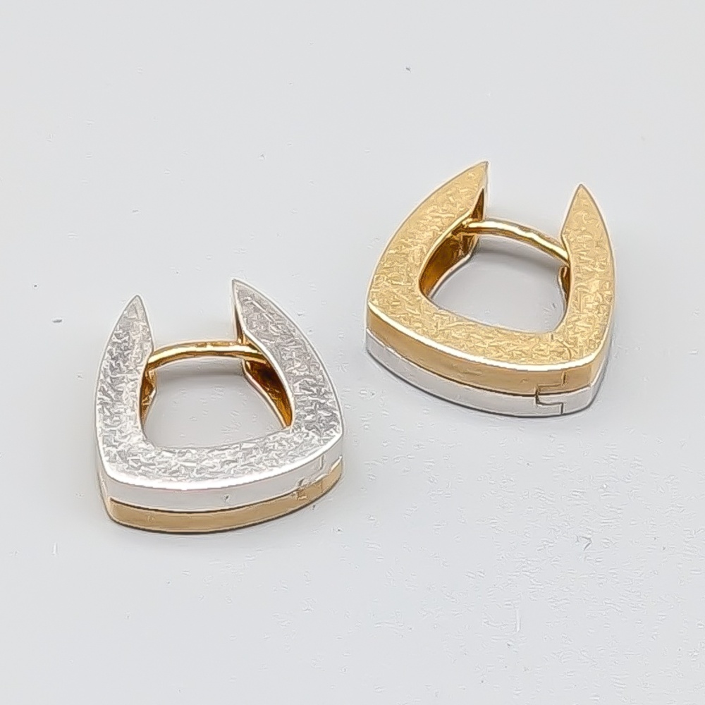 Creoler i Flerfärgat Guld 18K 8.54g 15mm - Bild 2