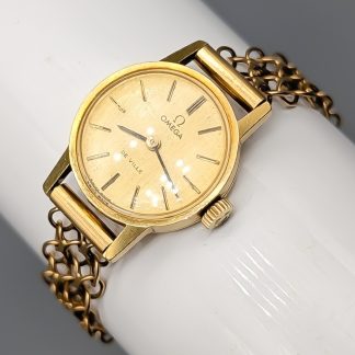 Omega Guldklocka med X-Länk 18K 20.56g 18.5cm