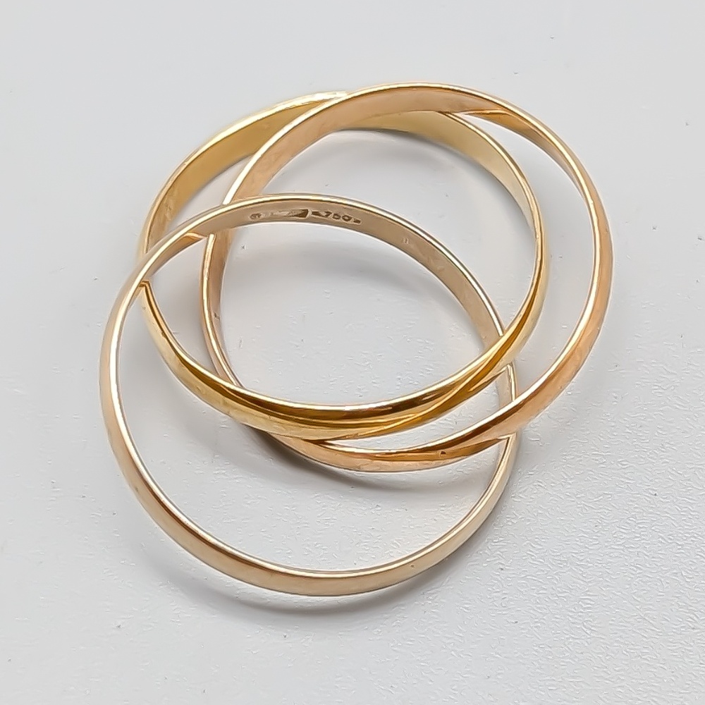 Ring i Flerfärgat Guld 18K 4.27g 17.75mm - Bild 2