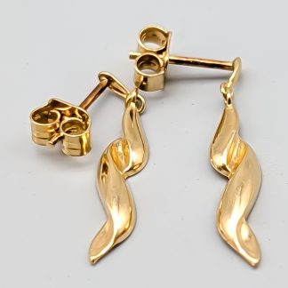 Örhängen i Guld 18K 0.98g 24mm