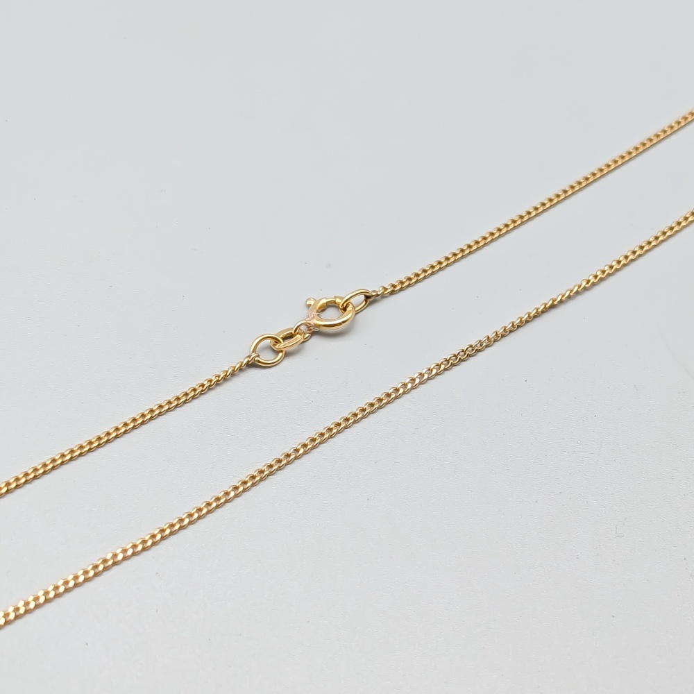 48.5cm Pansarlänk i Guld 18K 4.29g