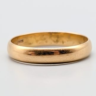 Slät ring i Guld 18K 3.36g 19.25mm