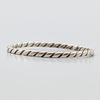 Tvinnad Ring i Silver S925 0.53g 17.75mm
