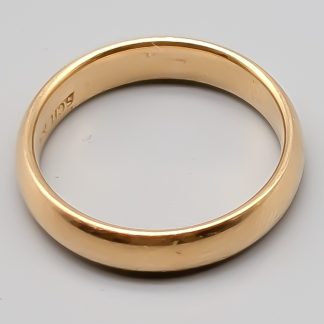 Schalins Slät ring i Guld 18K 4.3g 16mm