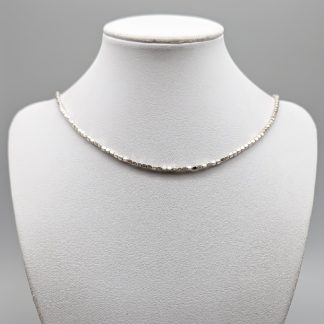 46cm Halsband i Silver S925 10.27g