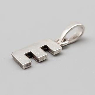 Hänge i Silver Bokstaven E S925 0.73g 12mm